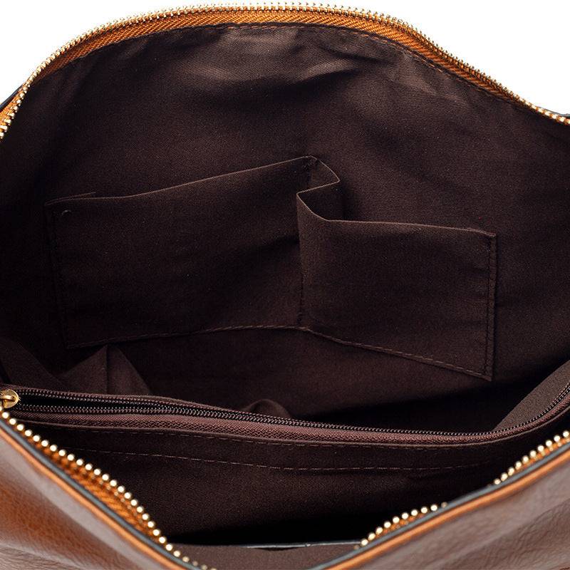 Classic Everyday Tote Handbag with Soft PU Surface, Multi-Compartment Interior & Convertible Shoulder Strap Jewelry Bubble