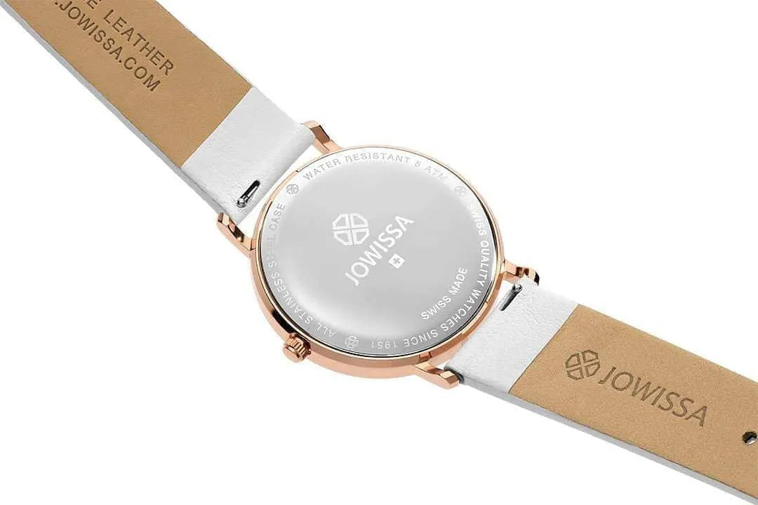 Alto Swiss Ladies Watch Rose White J4.384.L Jewelry Bubble