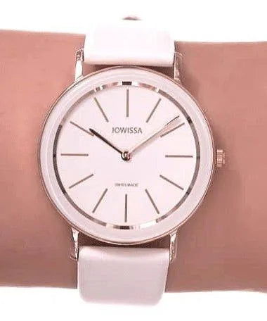 Alto Swiss Ladies Watch Rose White J4.384.L Jewelry Bubble