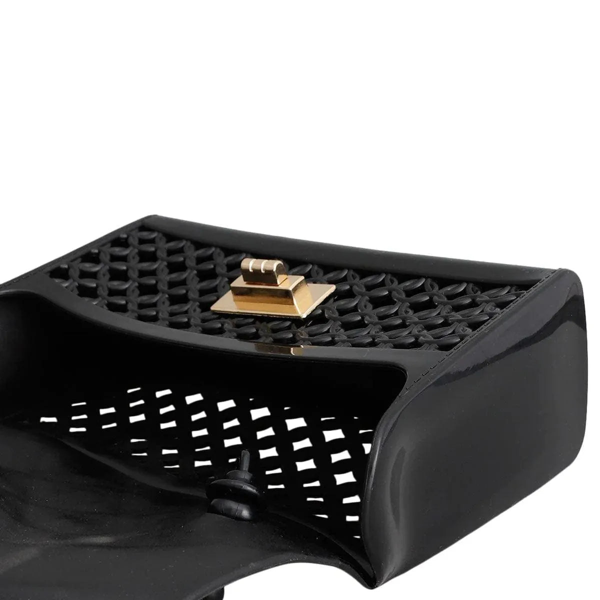 Black and Breezy Mini Crossbody Handbag: Unleash Your Inner Fashionista Pinktown