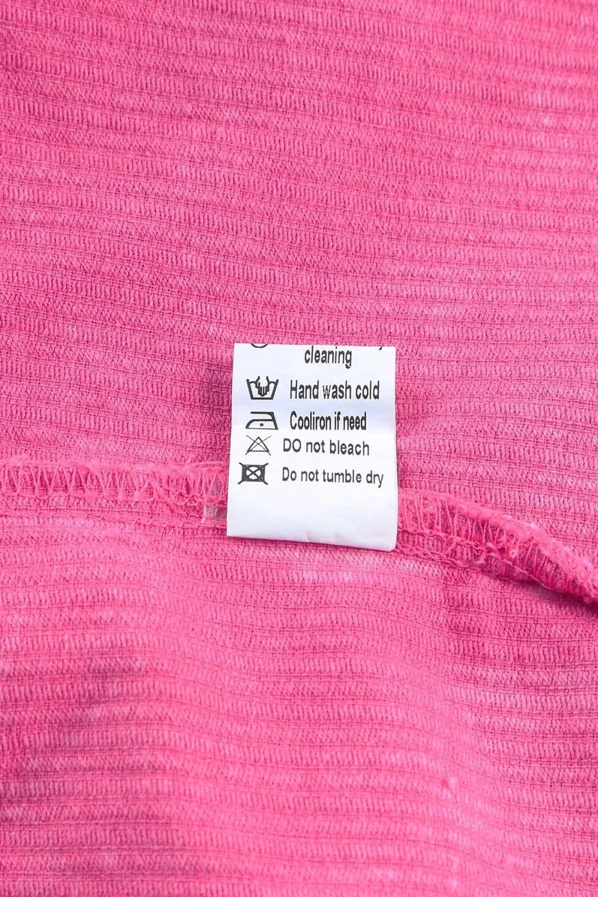 Bright Pink Vintage Style Raw Hem Corduroy Jacket Jewelry Bubble