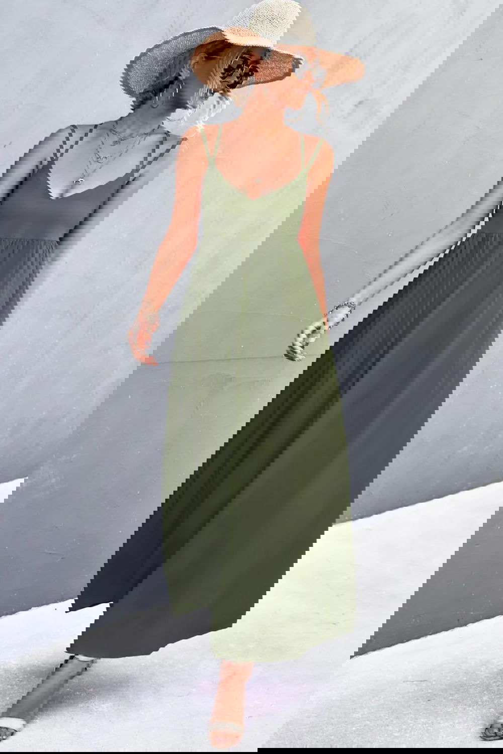 Double Strap Tie Back Dress - Look Chic & Stylish in This Summer Dress Jewelry Bubble