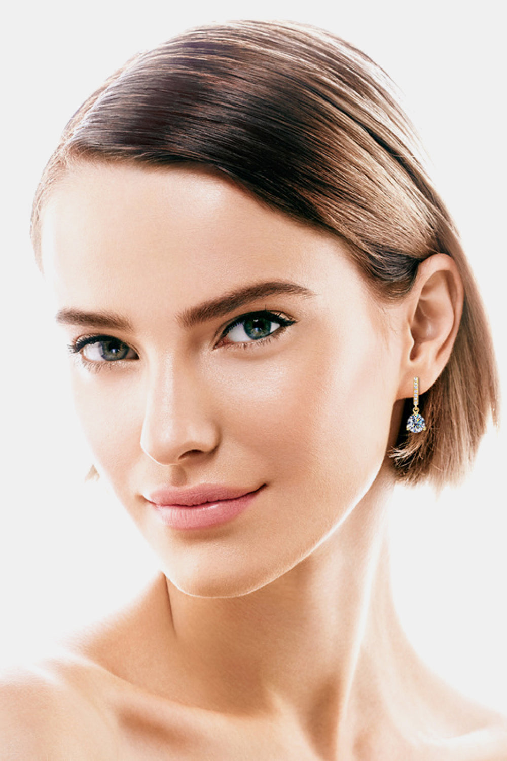 Elegant Moissanite Drop Earrings Trendsi