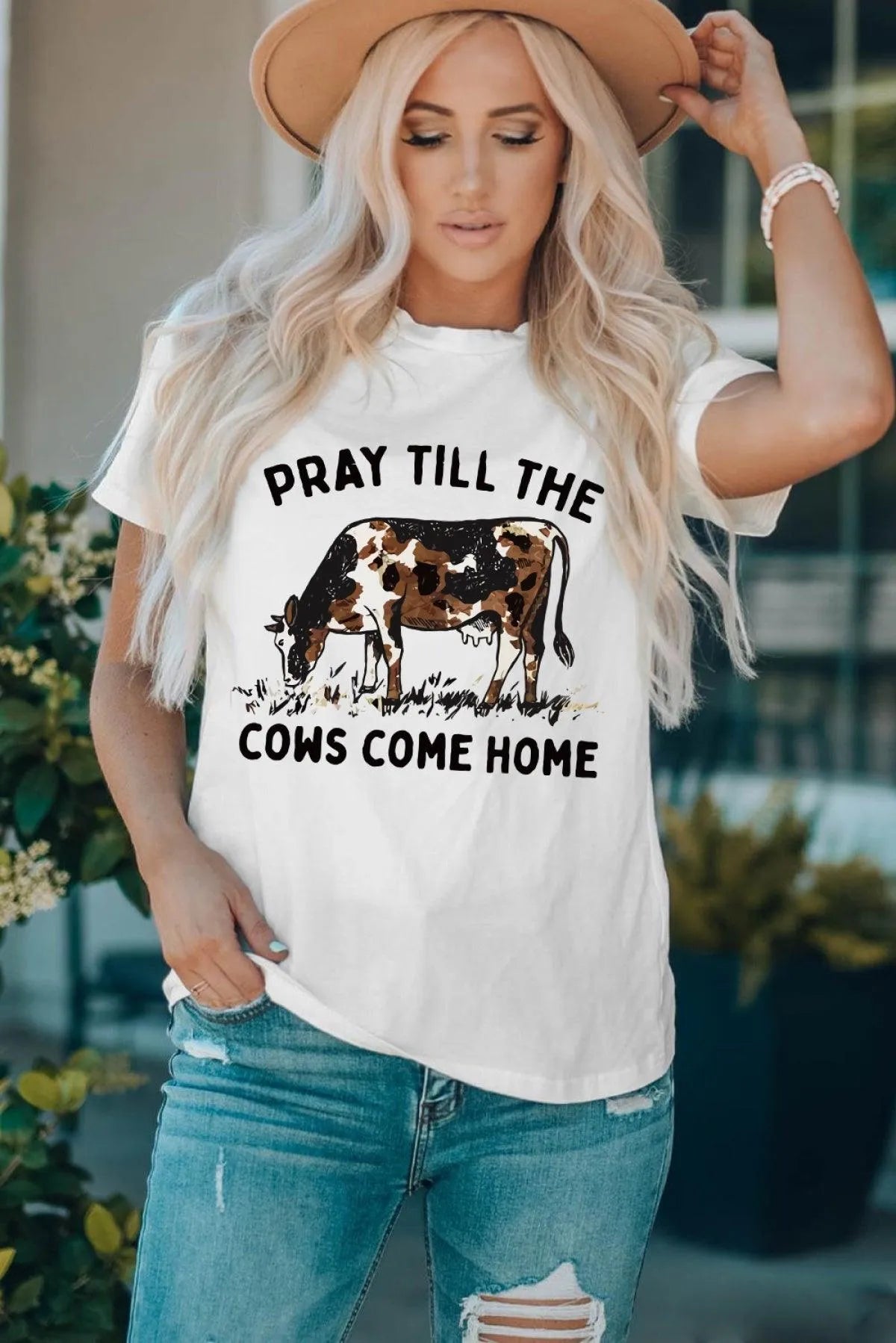 Get Your Pray Till The Cows Come Home Tee - Shop Now! Jewelry Bubble