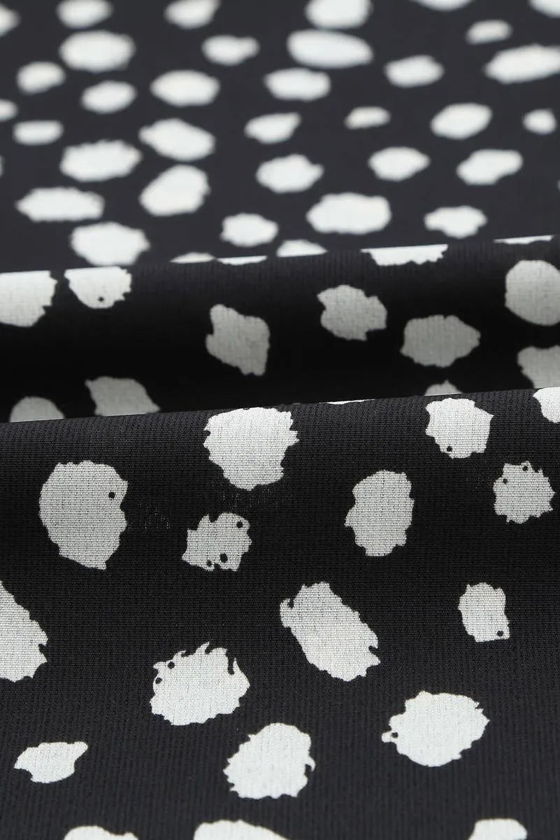 Get the Perfect Polka Dot Puff Sleeve Ruffle Blouse - Free Shipping! Jewelry Bubble