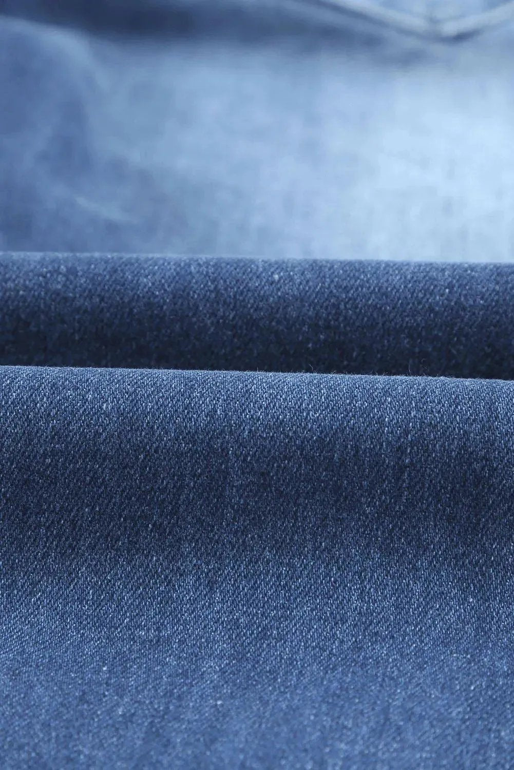 Light Blue Distressed Boyfriend Denim Pants