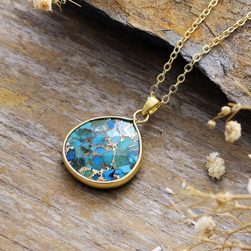 Minimalist Water Drop Necklace Trendsi