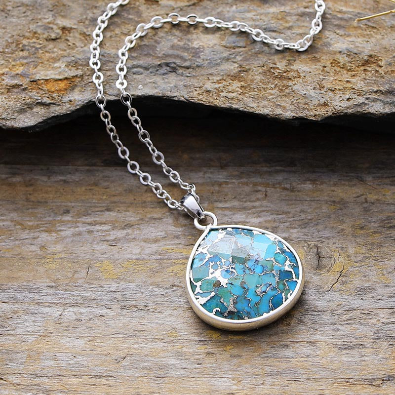 Minimalist Water Drop Necklace Trendsi