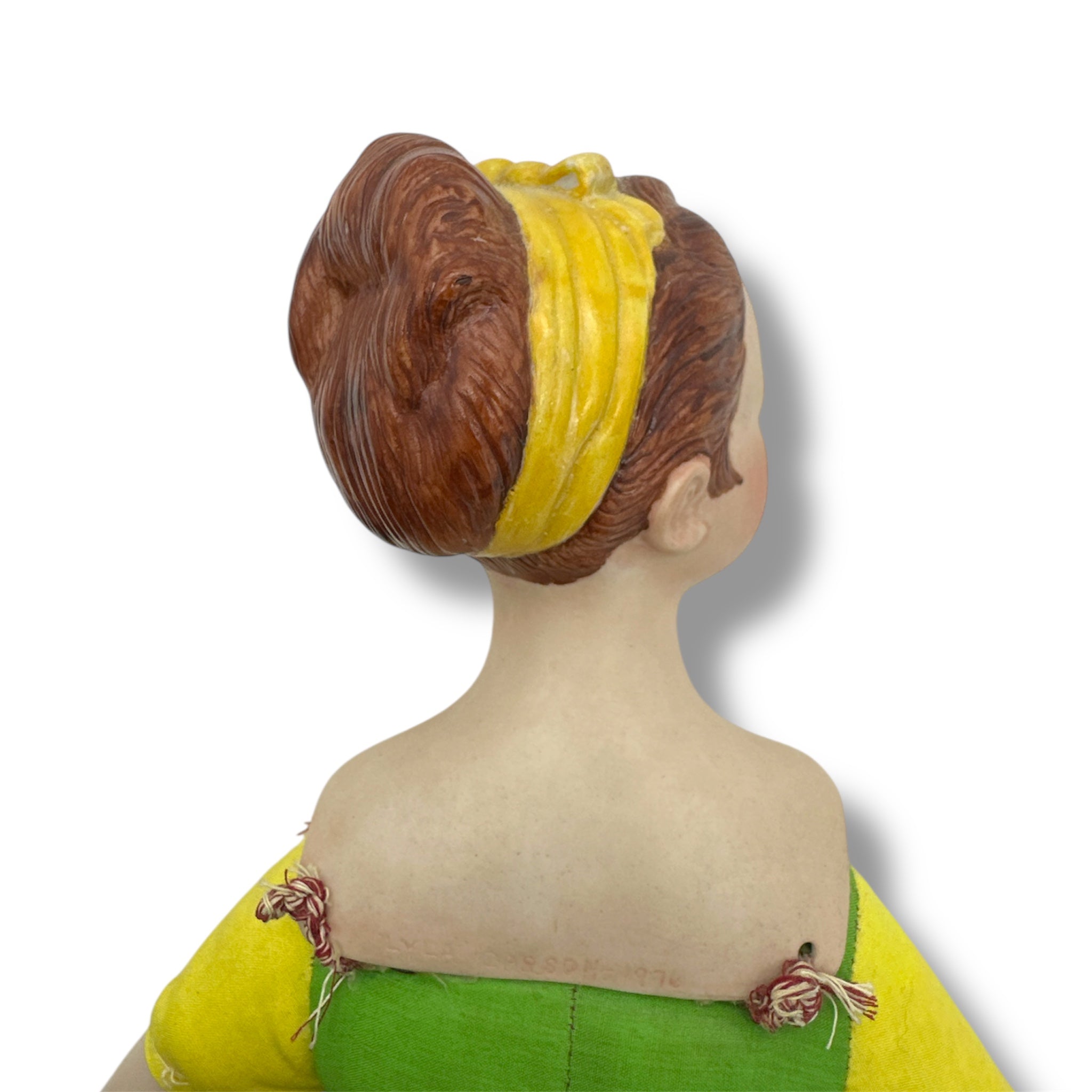 Lyla Carson 1976 Porcelain Bisque Doll | Vintage Collectible