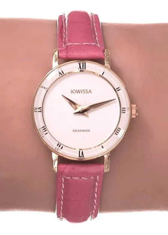 Pink Roma Swiss Ladies Watch J2.280.S Jewelry Bubble
