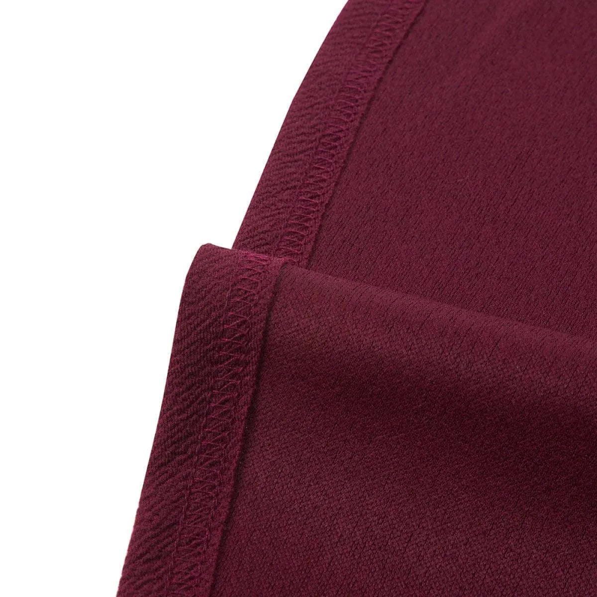Pleated Round-neck With Button 3/4 Sleeve Mini Dress Jewelry Bubble