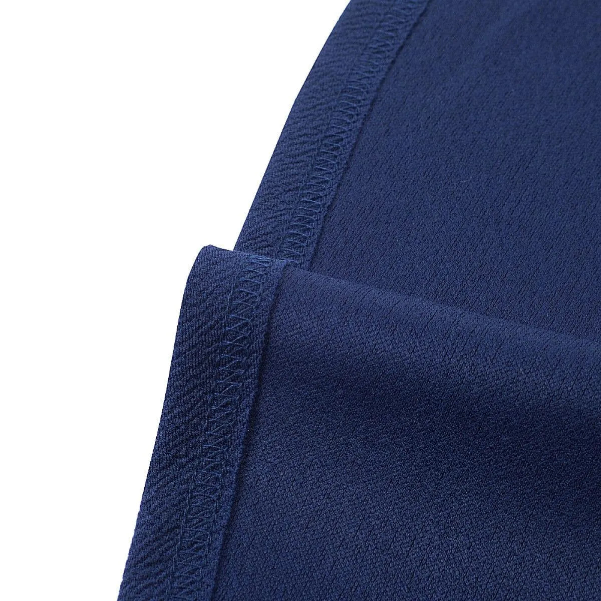 Pleated Round-neck With Button 3/4 Sleeve Mini Dress Jewelry Bubble