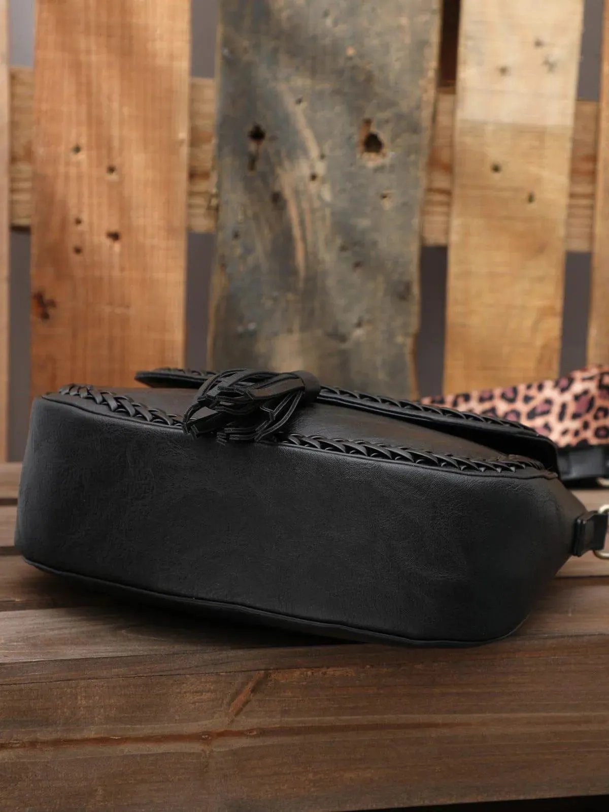 Retro Style Tassel Saddle Bag