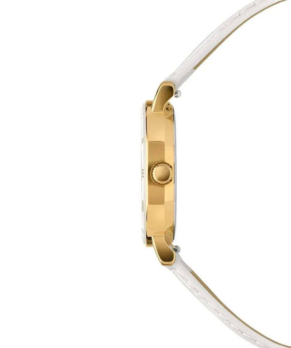 Roma Swiss Ladies Watch Gold White Finish J2.276.S Jewelry Bubble