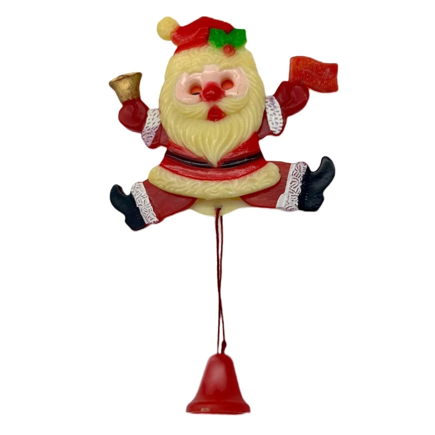 Shop Vintage Christmas Santa Keepsakes Brooch Pin Jewelry Bubble