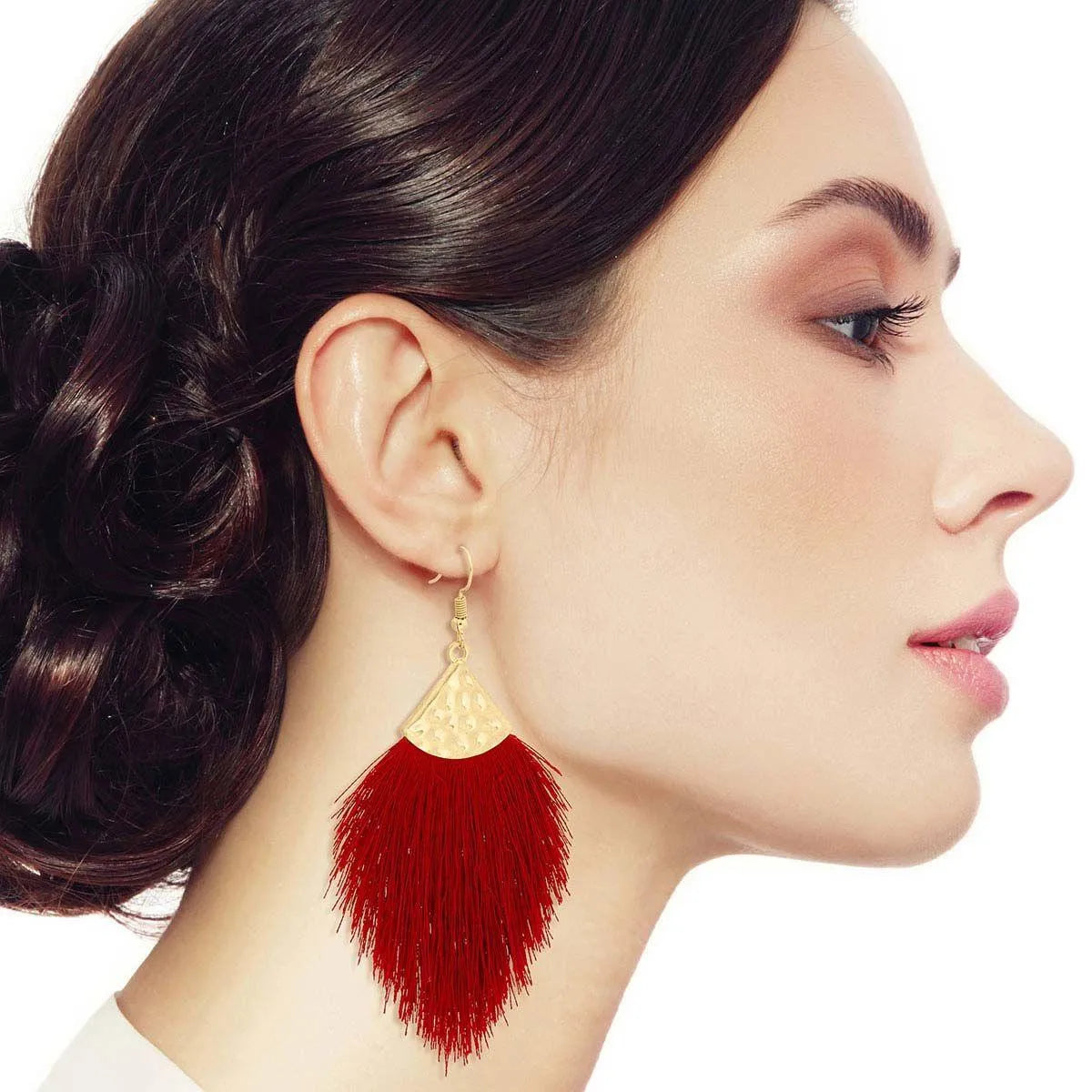 Tassel Drop Fashion Earrings Pinktown