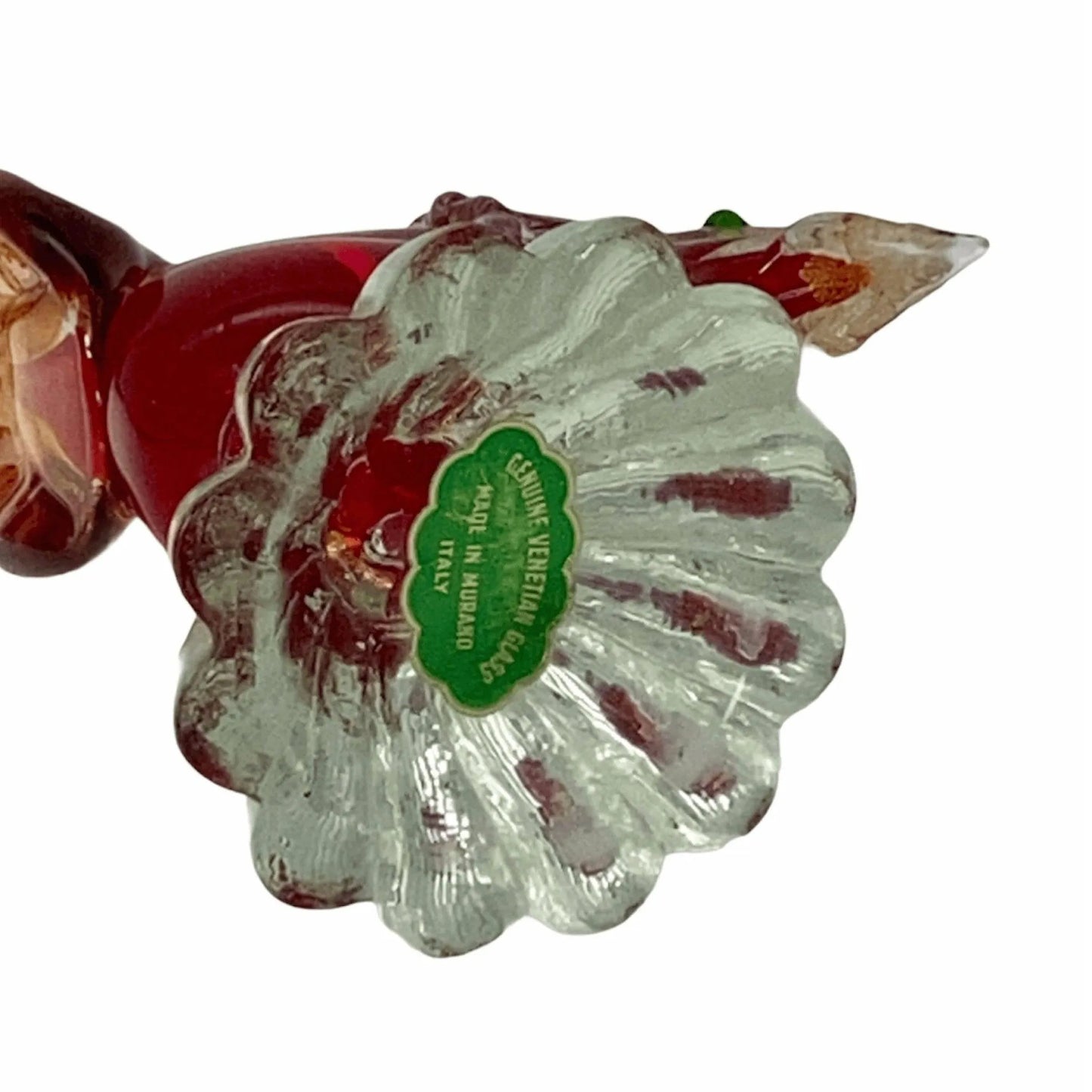 Murano Vintage Pheasant – Hand-Blown Art Glass Jewelry Bubble