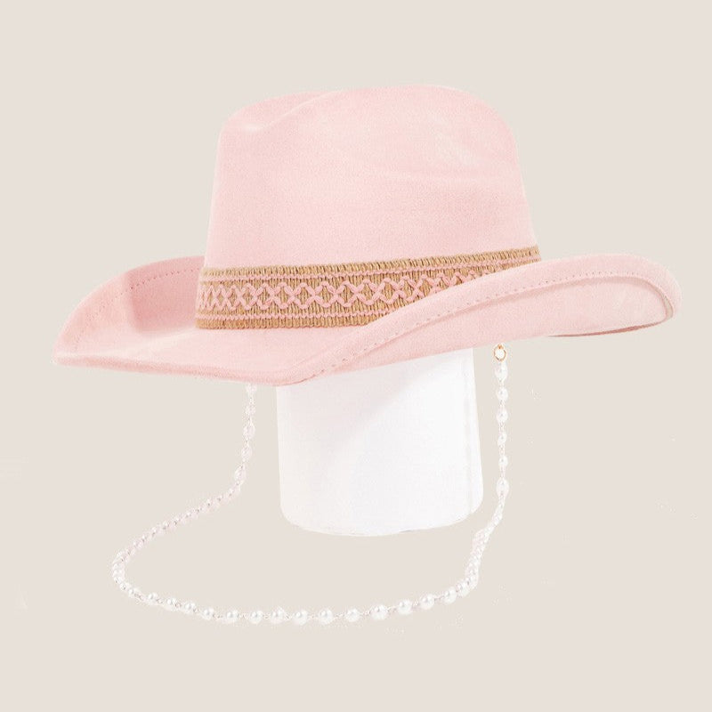 Trailblazer Cowboy Hat with Ornate Band Style for Women Jewelry Bubble