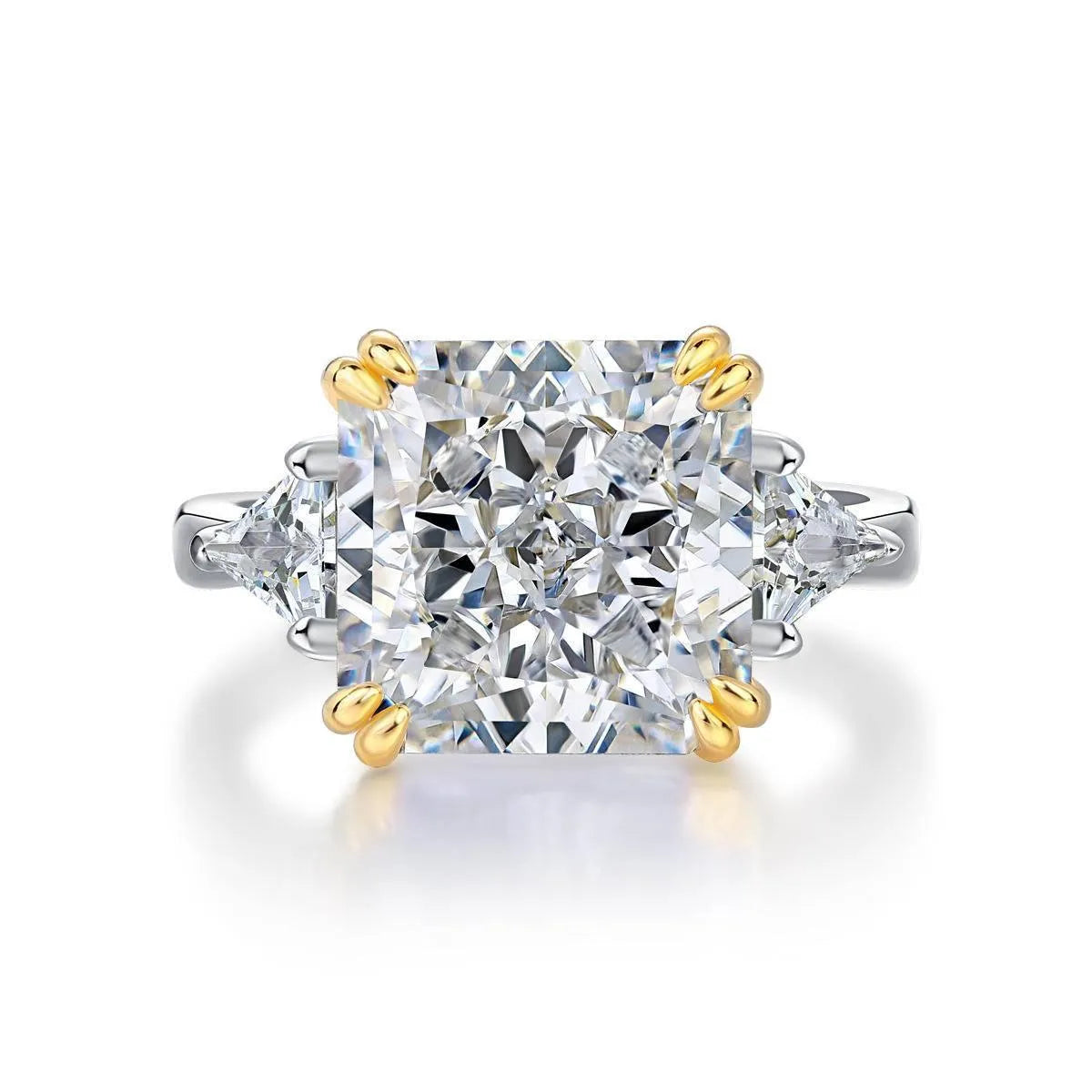 Get Your Style On: Square Silver Tone Ring for Women Jewelry Bubble