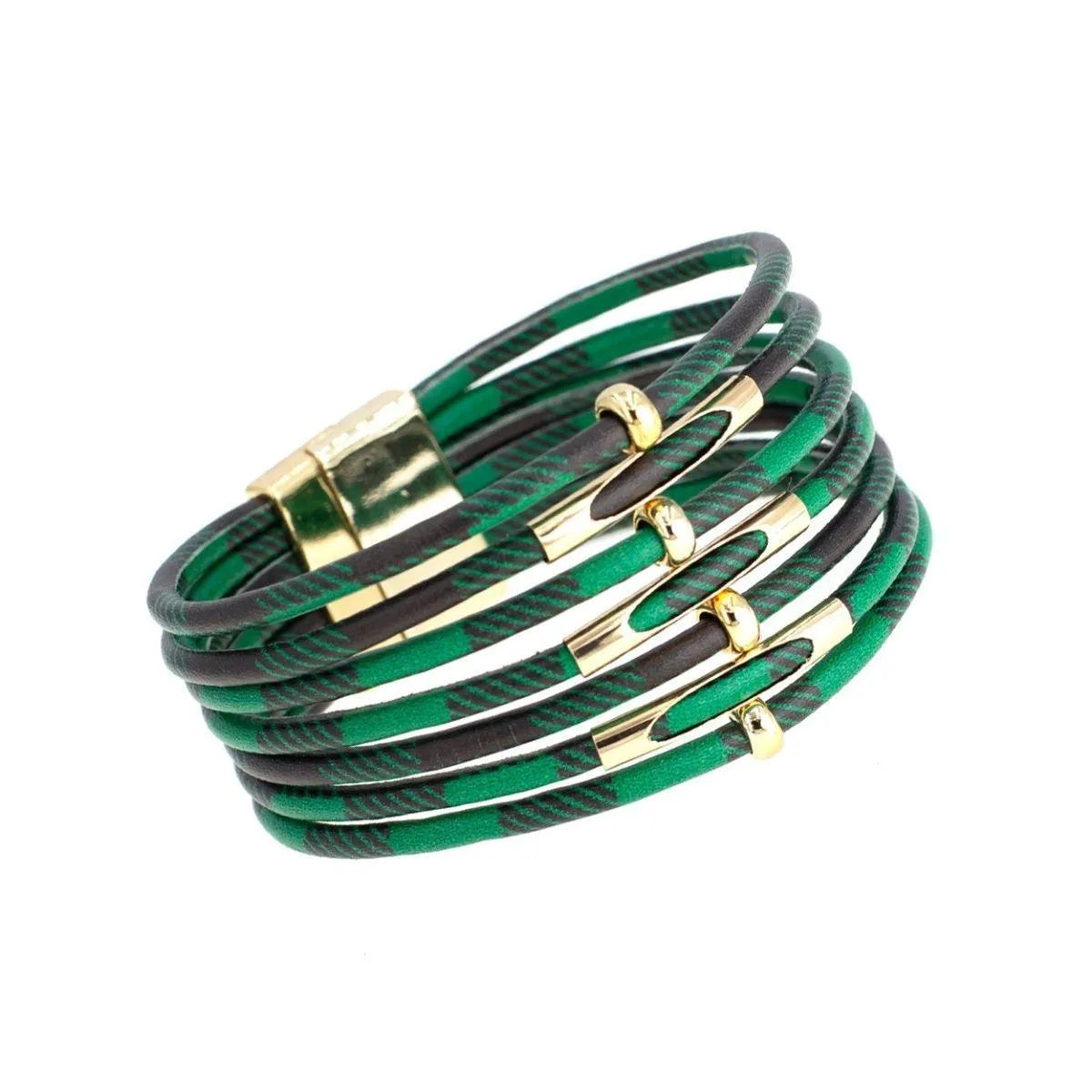 Trendy Green Cord Bracelet: Shop Now for Stylish Women's Jewelry Jewelry Bubble