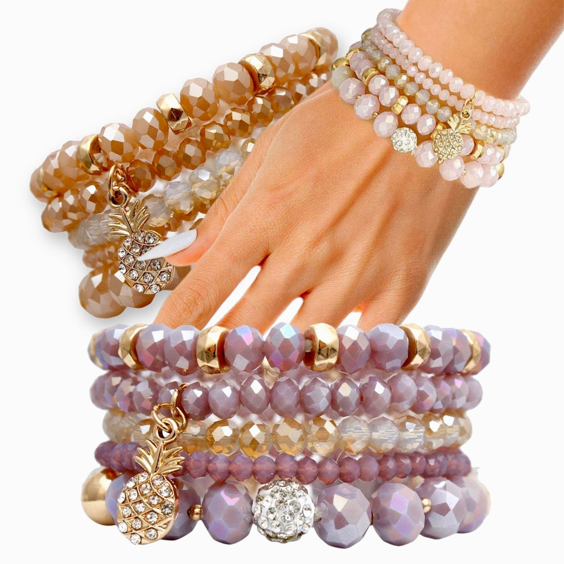 Bead Bracelets with a Tropical Charm: 3 Color Palettes Jewelry Bubble