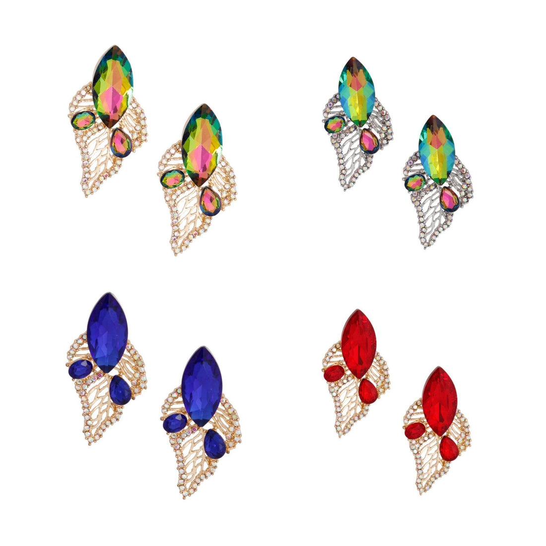 Get Your Perfect Look with Leaf Stud Earrings Jewelry Bubble