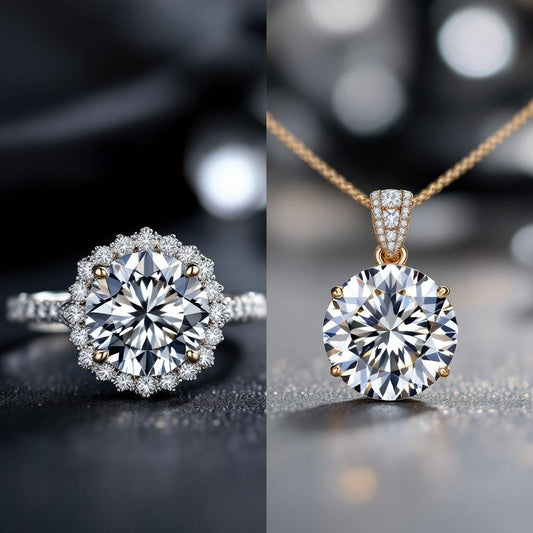 Moissanite vs Diamond: A Comprehensive 2024 Comparison Guide Jewelry Bubble