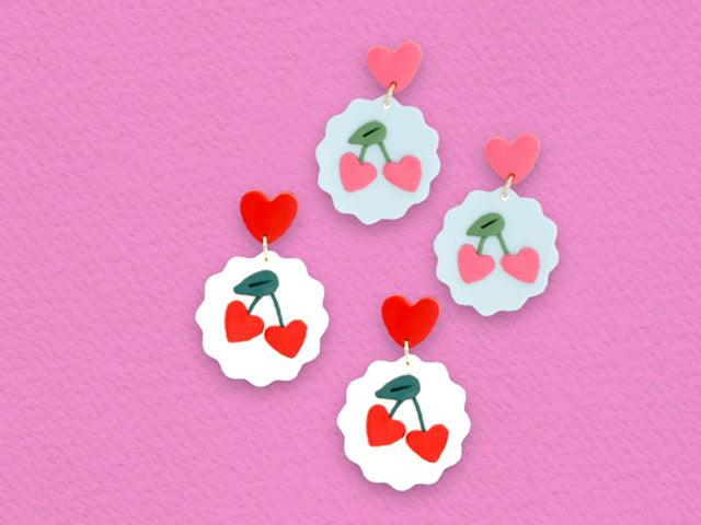 Sweet Cherry Earrings: A Fun and Fab Fashion Accessory for You! Jewelry Bubble