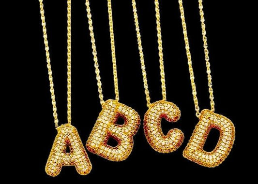 The Enduring Charm of Bubble Letter Jewelry Jewelry Bubble