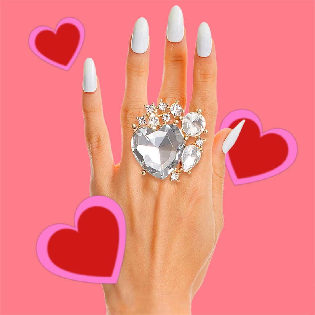 The Timeless Appeal of Cubic Zirconia Cocktail Fashion Rings