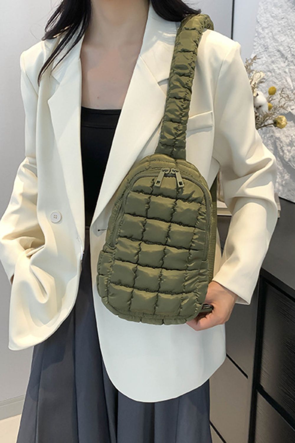 Quilted Puffer Sling Bag for Women: Top Colors to Choose