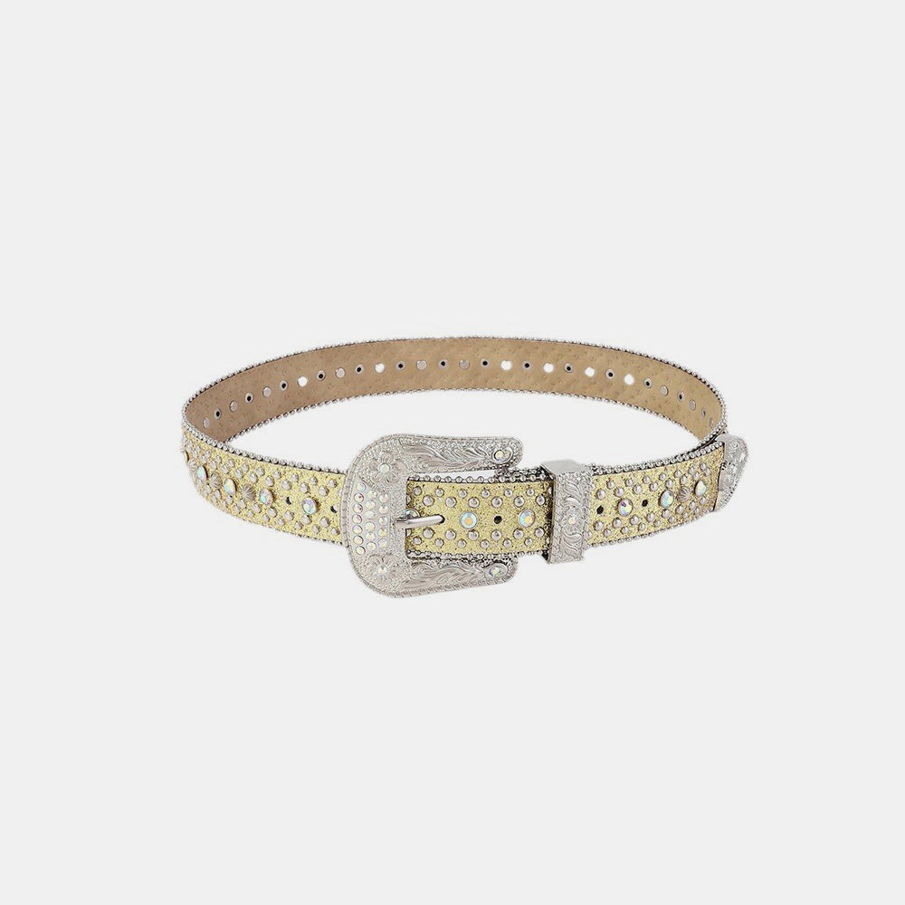 Sparkling Rhinestone Belt: Add Glam to Your Outfit