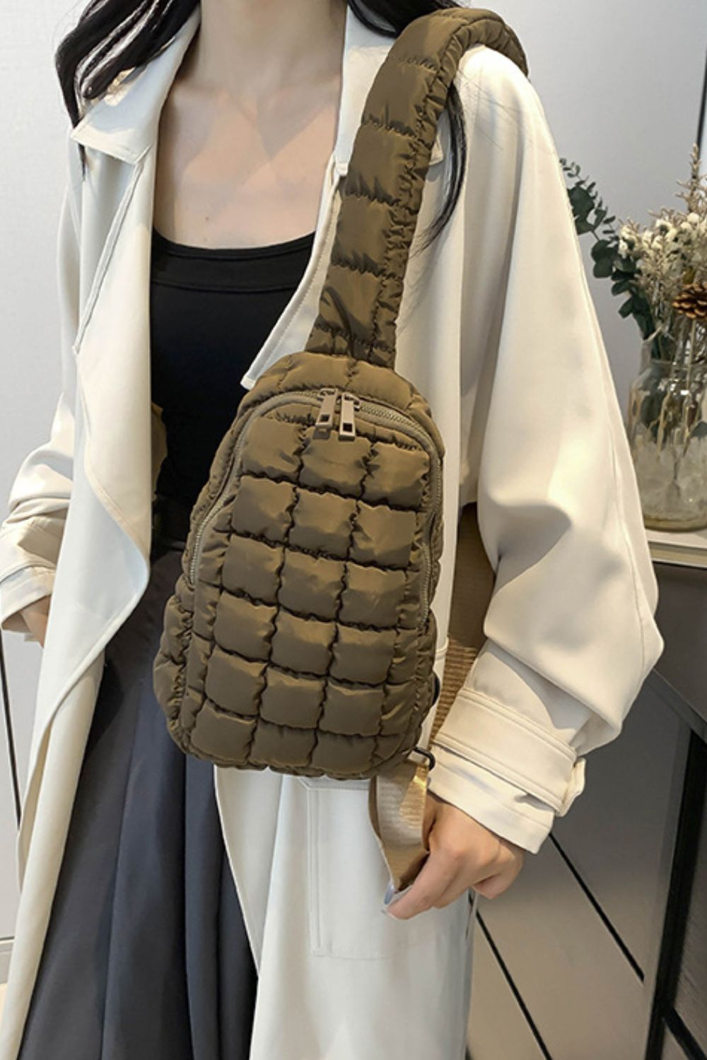 Quilted Puffer Sling Bag for Women: Top Colors to Choose