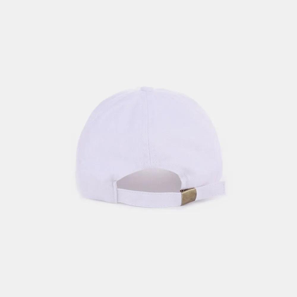 Ribbon Bow Chenille Patch Baseball Cap – Chic and Feminine