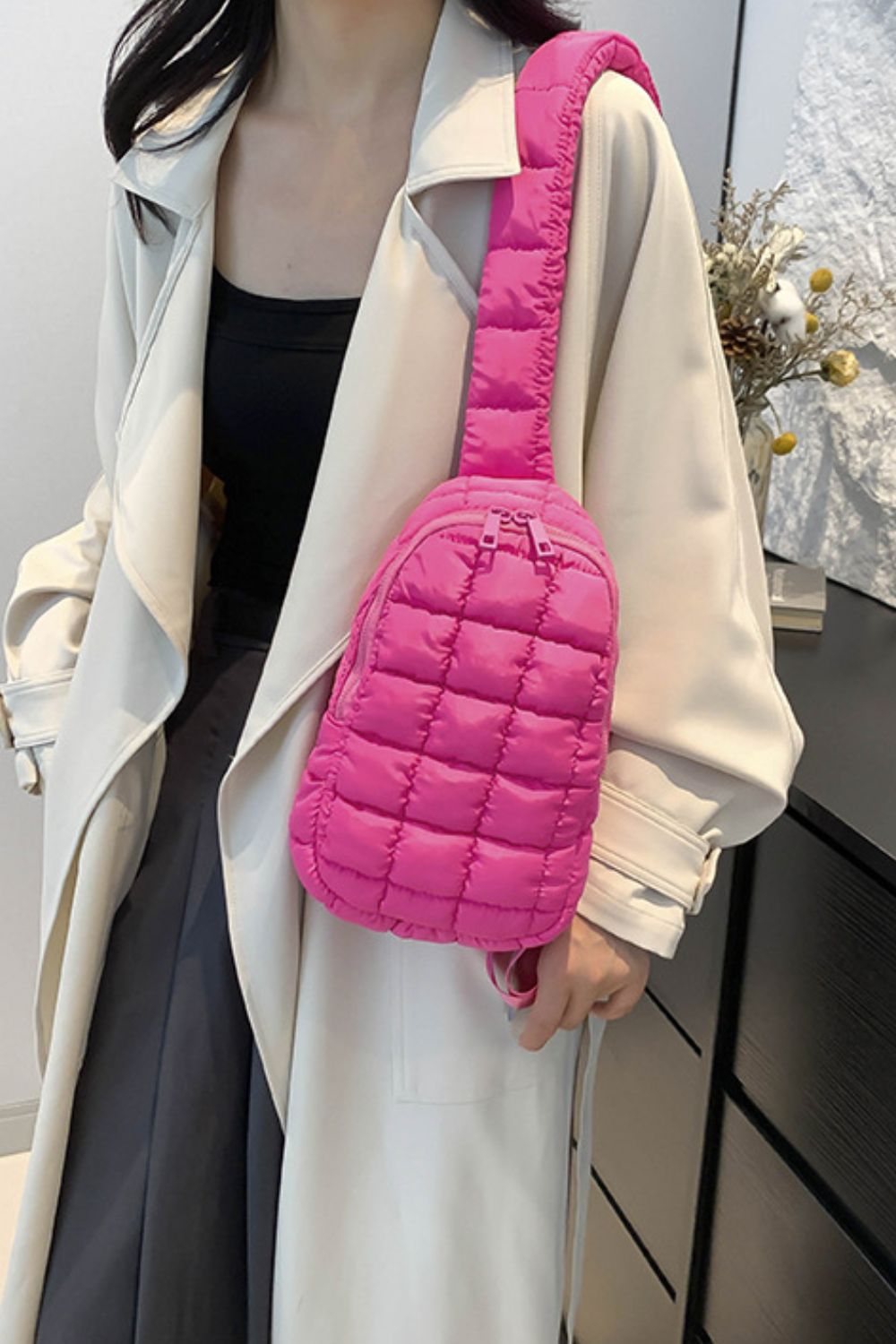 Quilted Puffer Sling Bag for Women: Top Colors to Choose