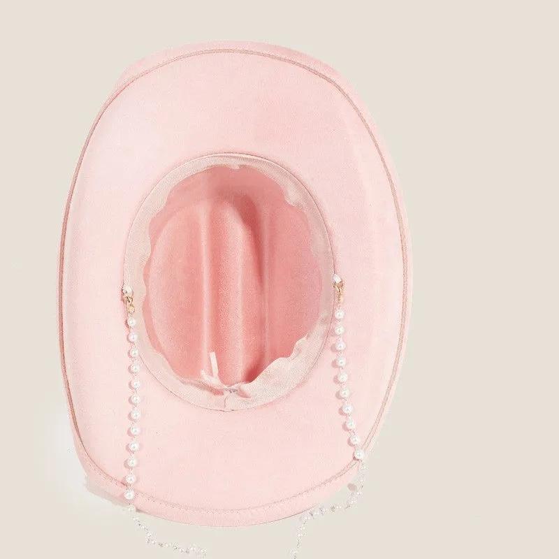 Trailblazer Cowboy Hat with Ornate Band Style for Women