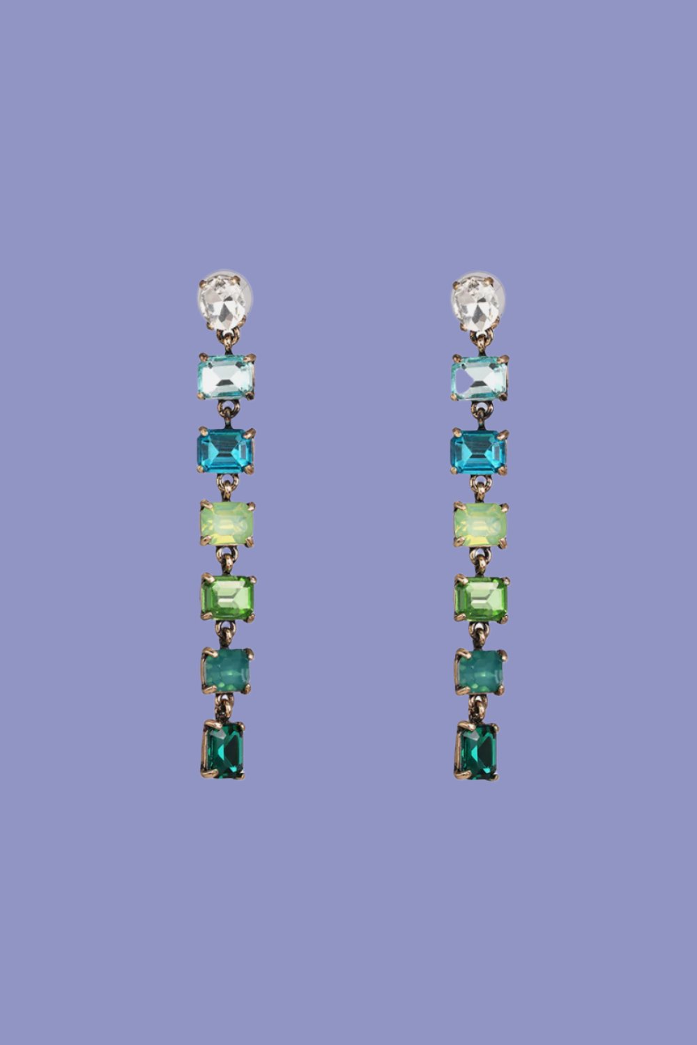 Elevate Your Style with Elegant Geometrical Resin Dangle Earrings