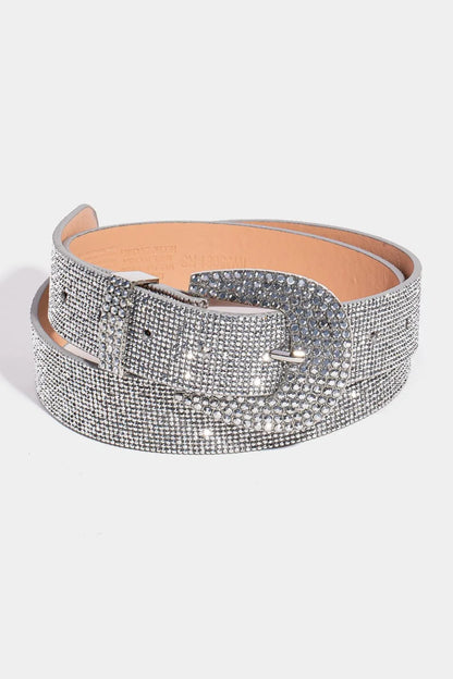 Sparkle and Shine: Luxurious Rhinestone Embellished Belt for Women