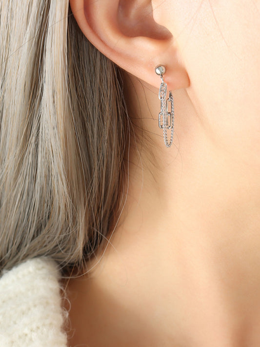 Double Chain Earrings: Elegant Style for Every Occasion