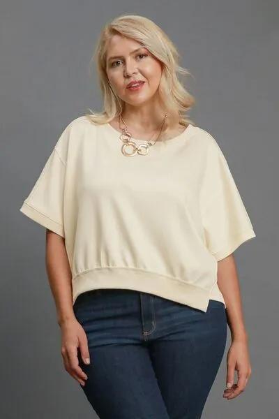 Lightweight Cropped Sweatshirt – Stylish Comfort for Every Season