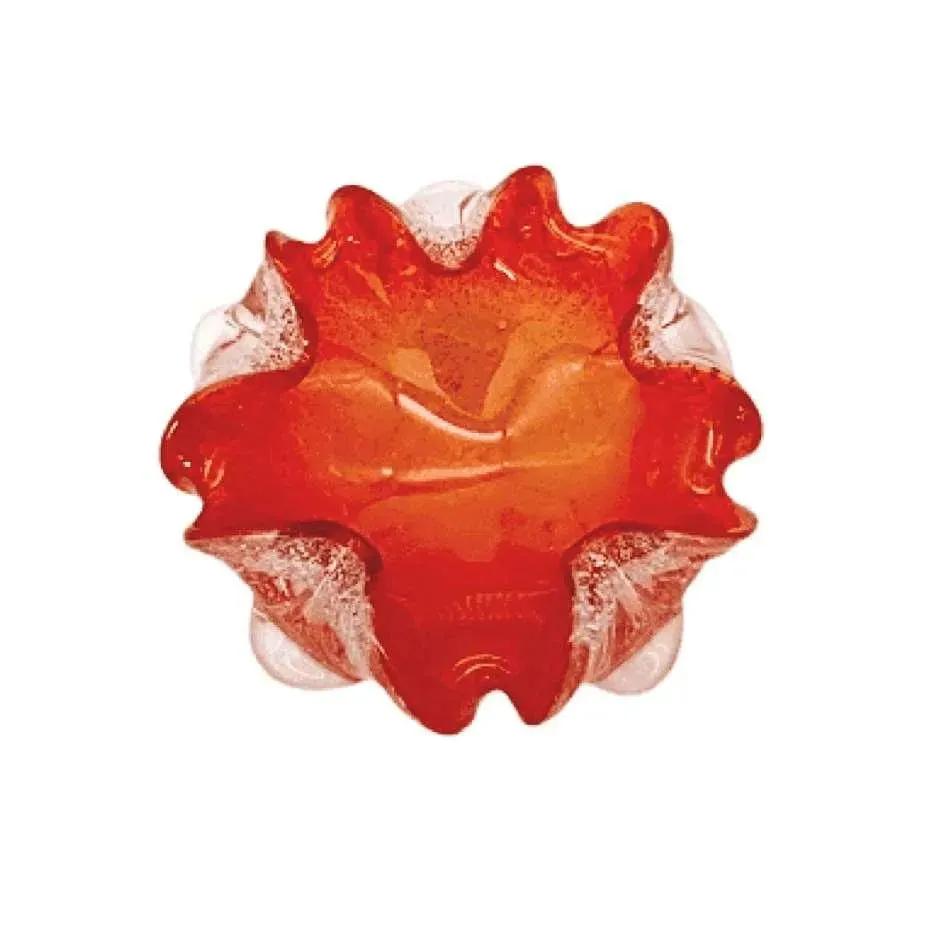 Amberina Bowl Vintage Murano Glass Ashtray