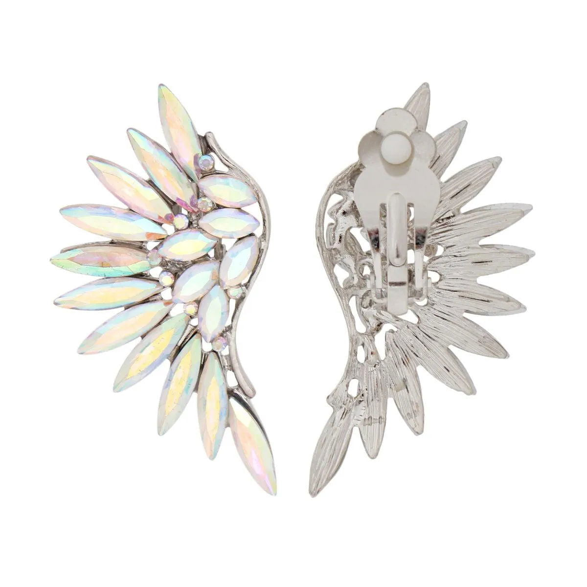 Aurora Borealis Wing Earrings: Ethereal Glow for Your Ears Jewelry Bubble