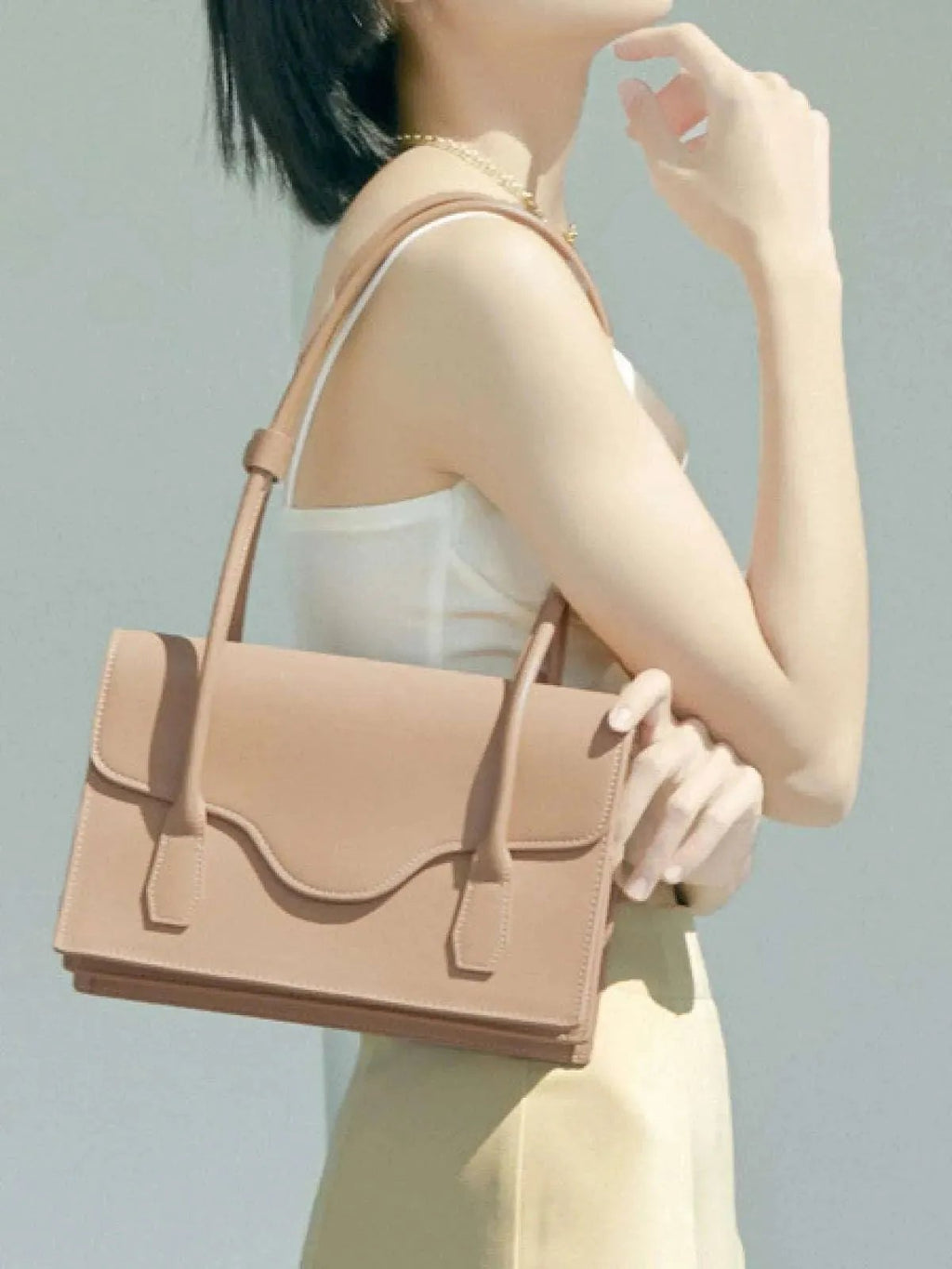 Axillary Envelope Bag With Magnetic Buckle