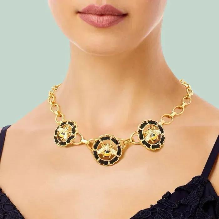 Bee Charmed Necklace Set