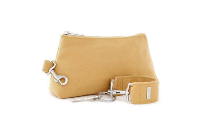 Beige Canvas 2-Piece Wristlet Set Jewelry Bubble