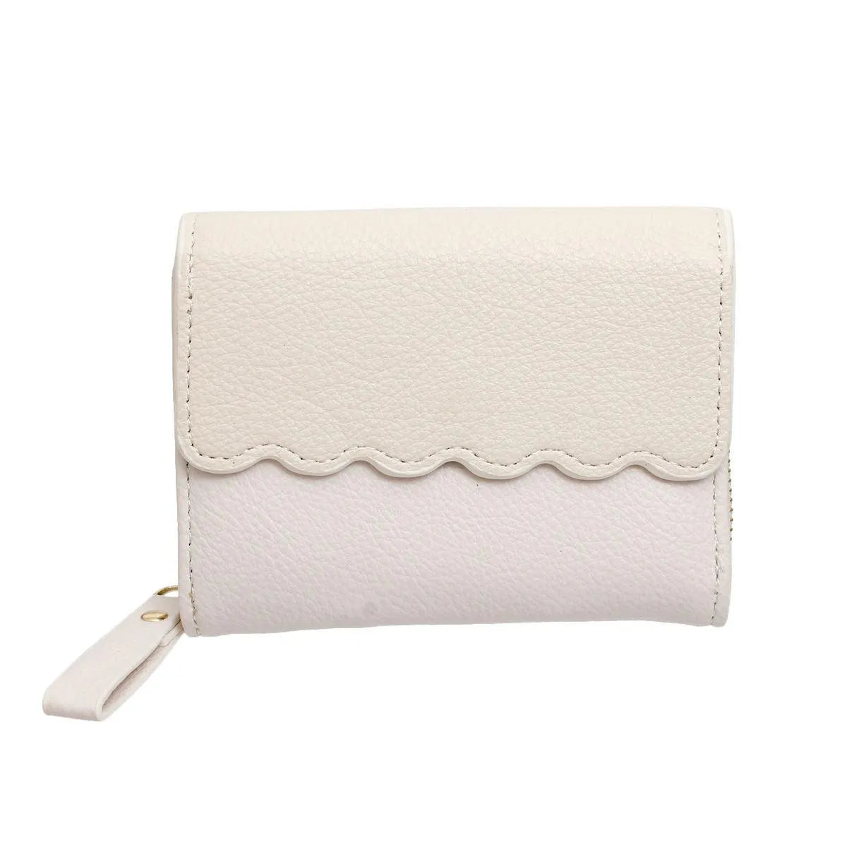 Beige Faux Leather Wallet for Women: Perfect Everyday Essential Jewelry Bubble