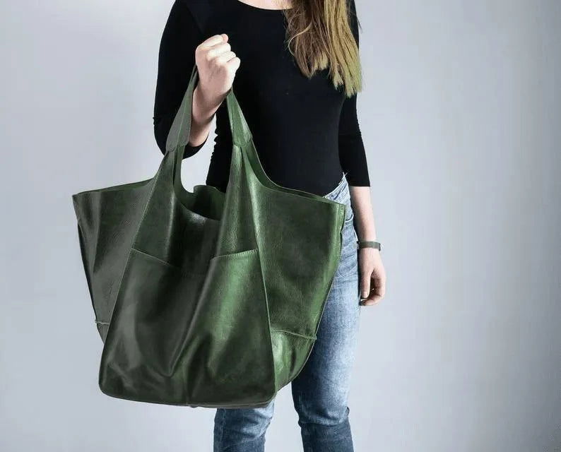 Big Tote Bag One-Shoulder Everyday Jewelry Bubble