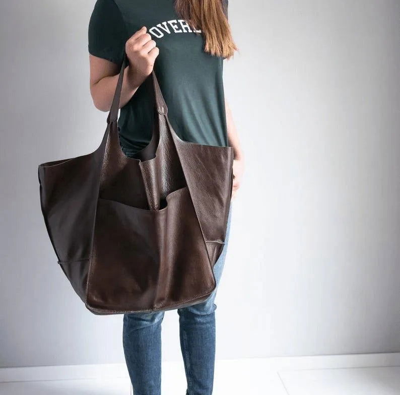 Big Tote Bag One-Shoulder Everyday Jewelry Bubble