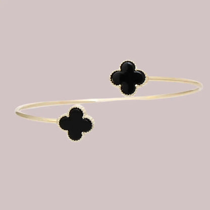 Black Clover Gold Bracelet: Add Flair to Your Fashion Jewelry Jewelry Bubble