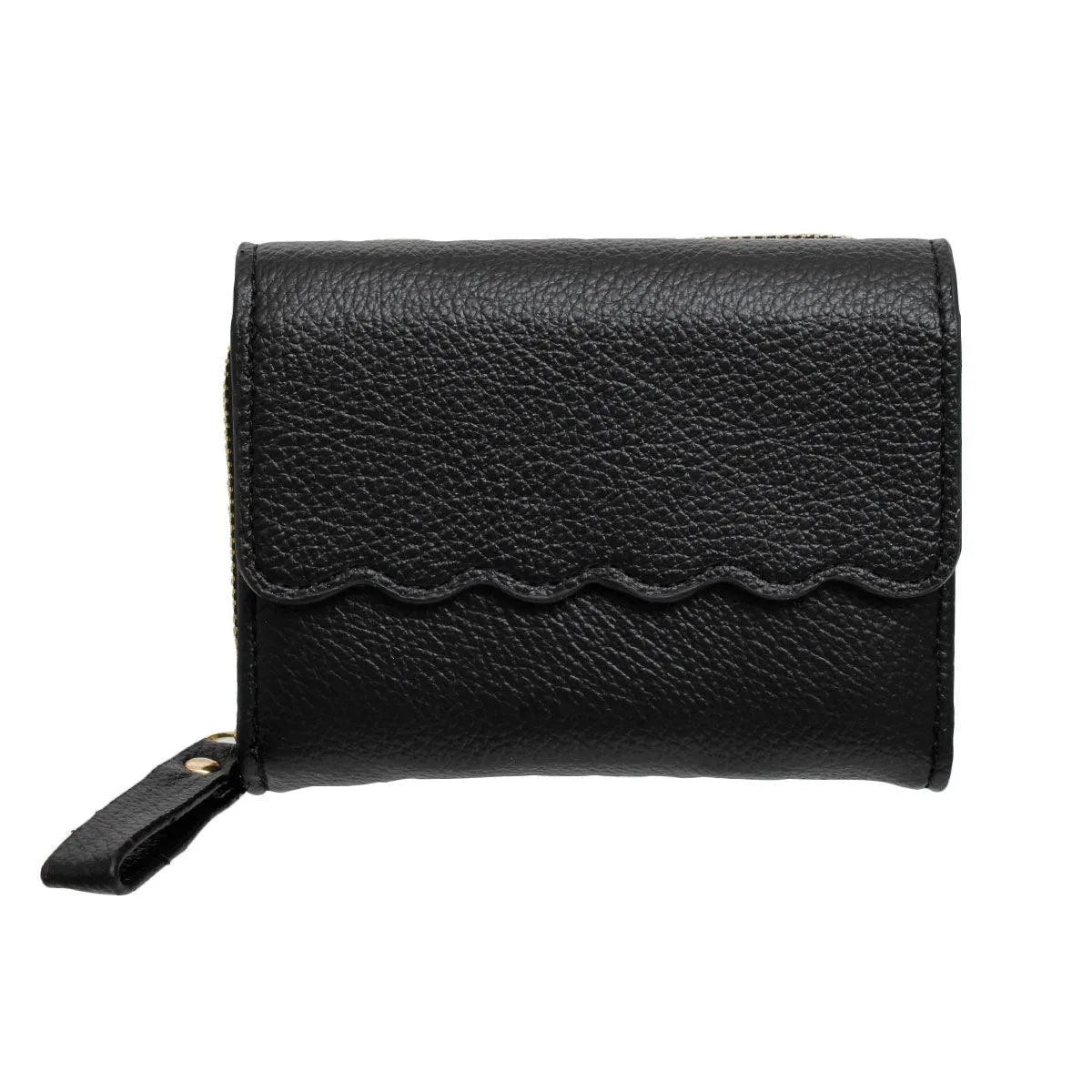 Black Faux Leather Wallet for Women: Perfect Everyday Essential Jewelry Bubble